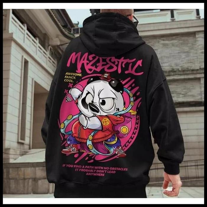 Terlaris [Diskon] Jaket Jepang Big Size / Hodiee Panda / Jaket Hoodie Jumbo M L Xl Xxl Xxxl Trendy B