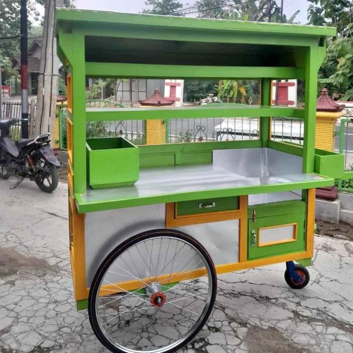 Gerobak Ketoprak roda becak