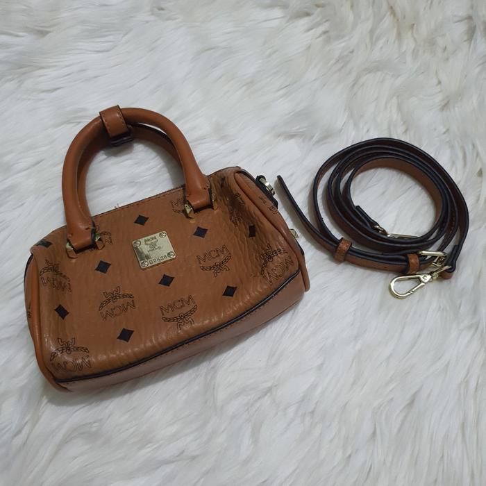 MCM Sling Bag Tas Slempang Tas Selempang Preloved