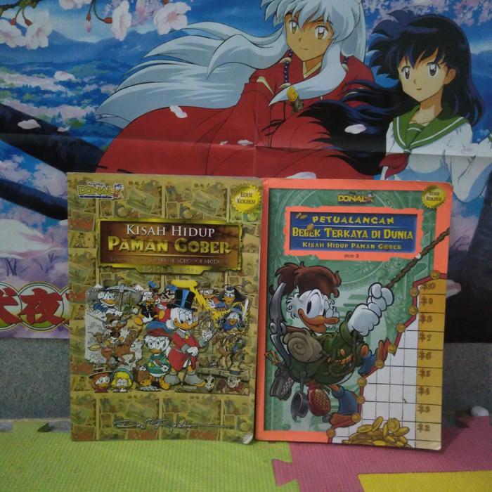 komik full set tamat edisi koleksi kisah hidup paman gober edisi bundel lengkap 2 jilid
