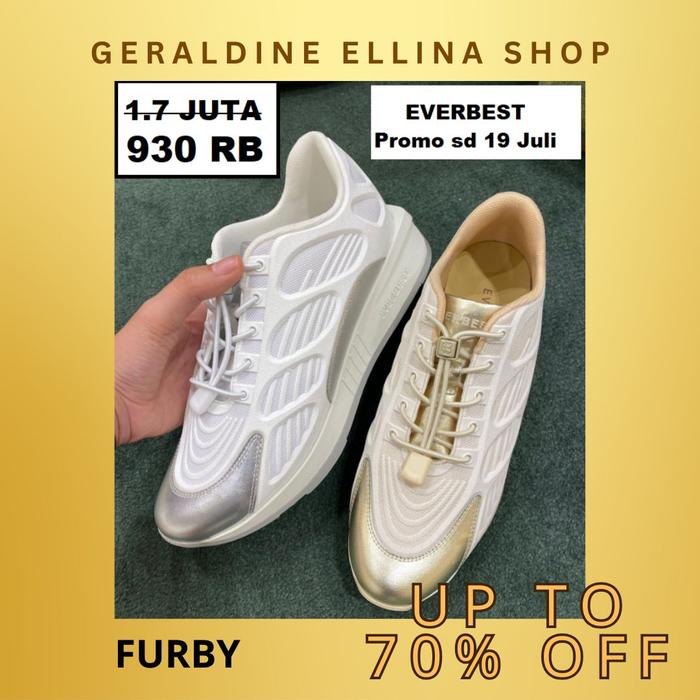 SEPATU SNEAKERS WANITA EVERBEST ORIGINAL SERI FURBY