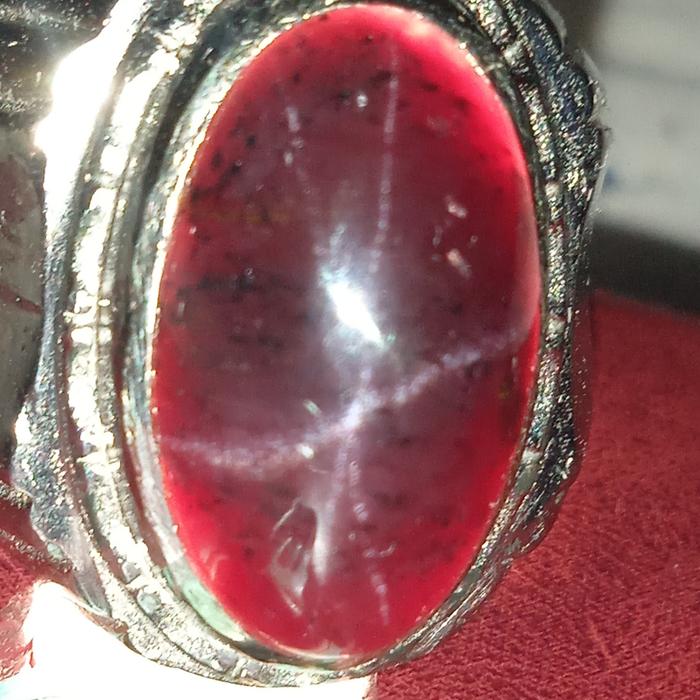 Ruby star jumbo Seylon pigeon blood batu permata rubi
