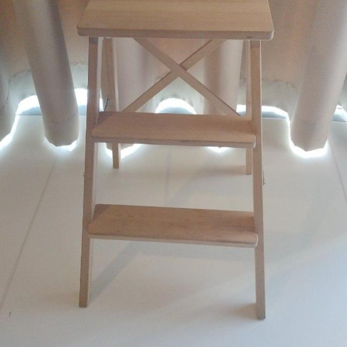Tangga kayu lipat BRLT3 - RI - 4298