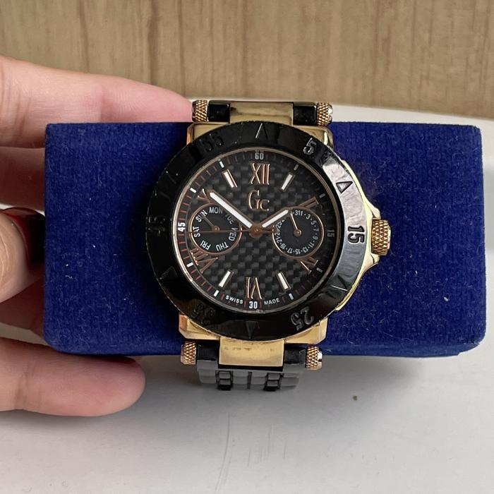 Jam GC Preloved black rantai