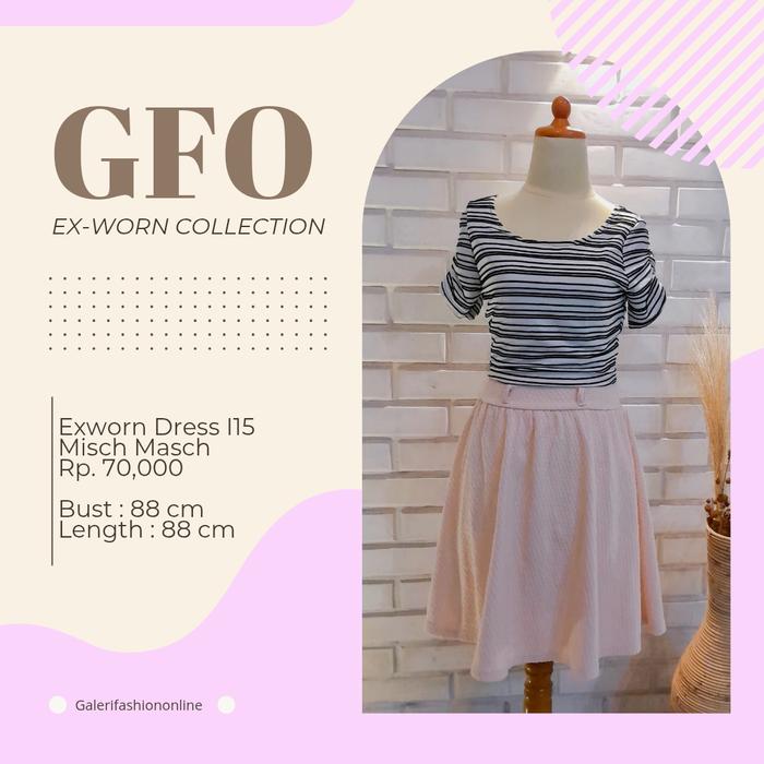 Thrift Dress Korea Import I15