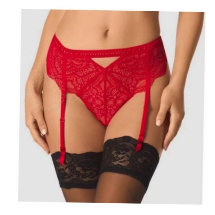 SALE !! NEW LA SENZA  GARTER  PANTES /THONG LINGERIE LASENZA