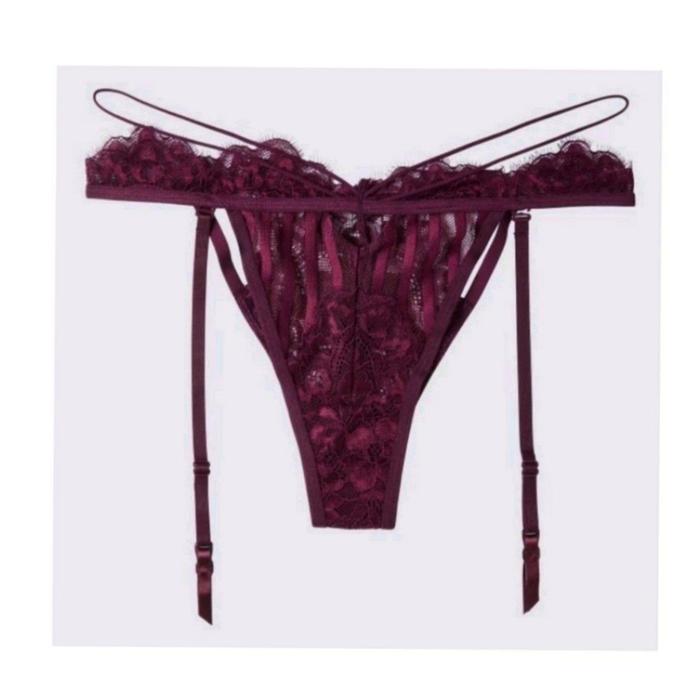 SALE !! NEW LA SENZA  GARTER PANTES /THONG LINGERIE LASENZA  04