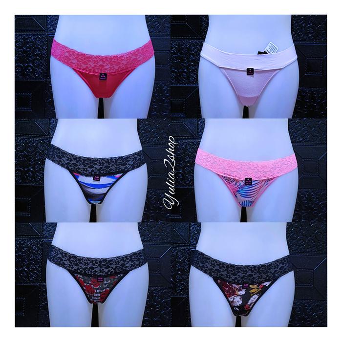 SALE !! NEW LA SENZA THONG G STRING /CELANA DALAM WANITA LASENZA 009