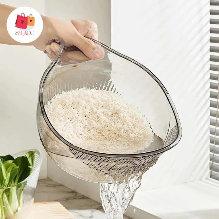 Saringan Wadah Pencuci Beras Buah Dan Sayur