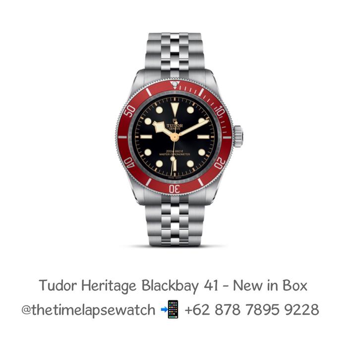 Tudor Heritage Blackbay Red Jubilee 41 mm - New in Box