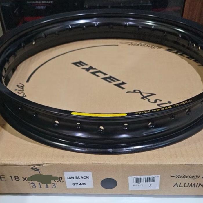 velg takasago excel asia ring 18 hitam