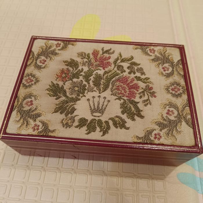 Kotak Jam Rolex Tapestry Box