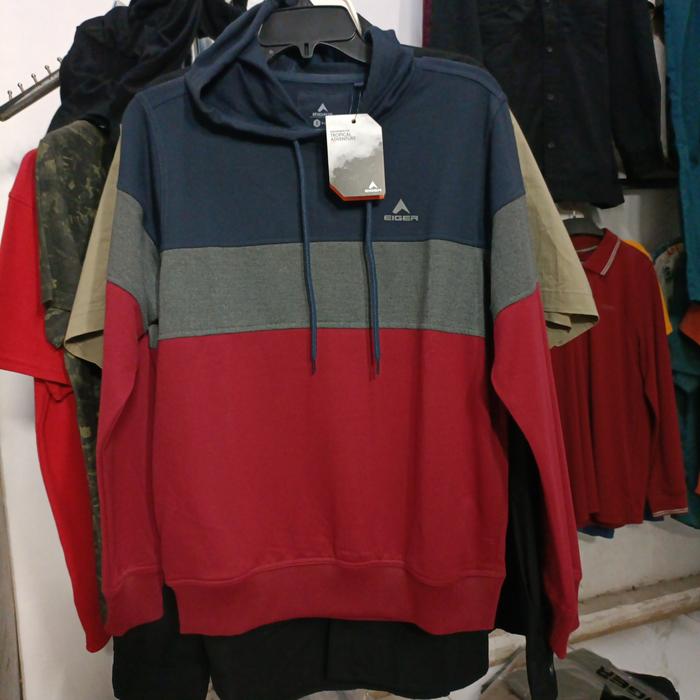 hoodie EIGER X MT BLANC ORI