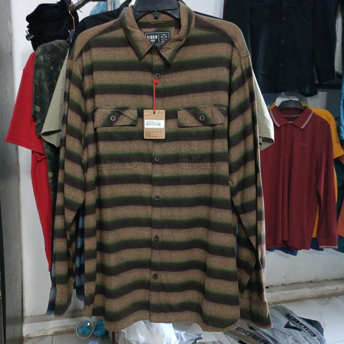 kemeja flanel EIGER X CALODORA SHIRTS ORIGINAL