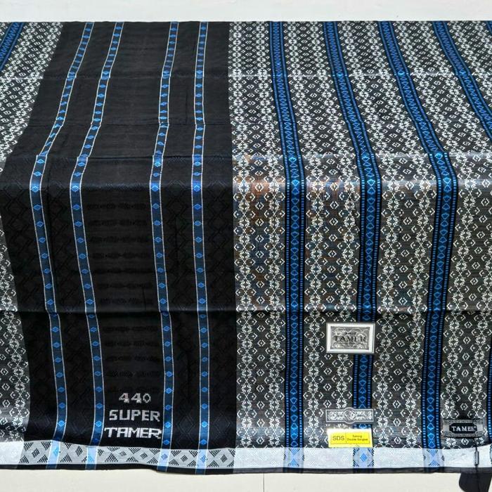 Sarung Tenun Sutra Super Tamer 440 Premium Full Songket Sutra 1