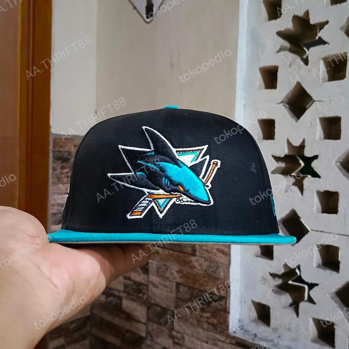 Topi Baseball Pria Topi Branded - New Era 9Fifty San Jose Shark