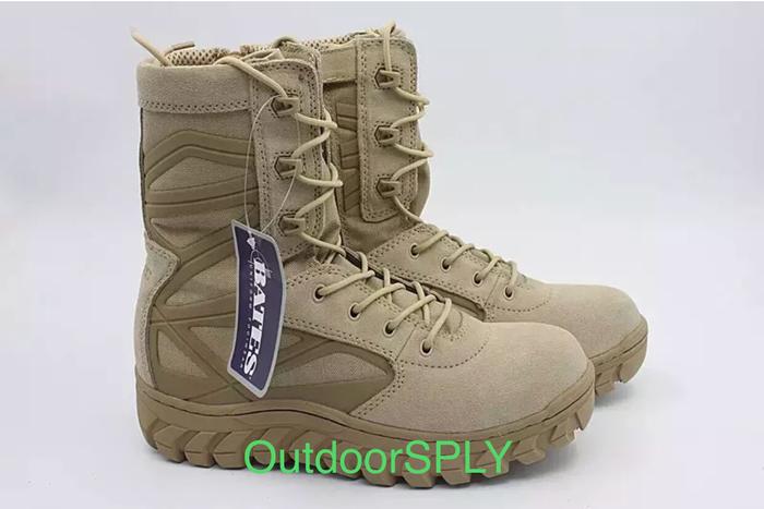 BATES Sepatu Militer Tactical PDL TNI 10in Tactical Boots Field Op