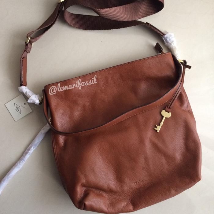 Fossil Maya Hobo Small Brown Original NWT