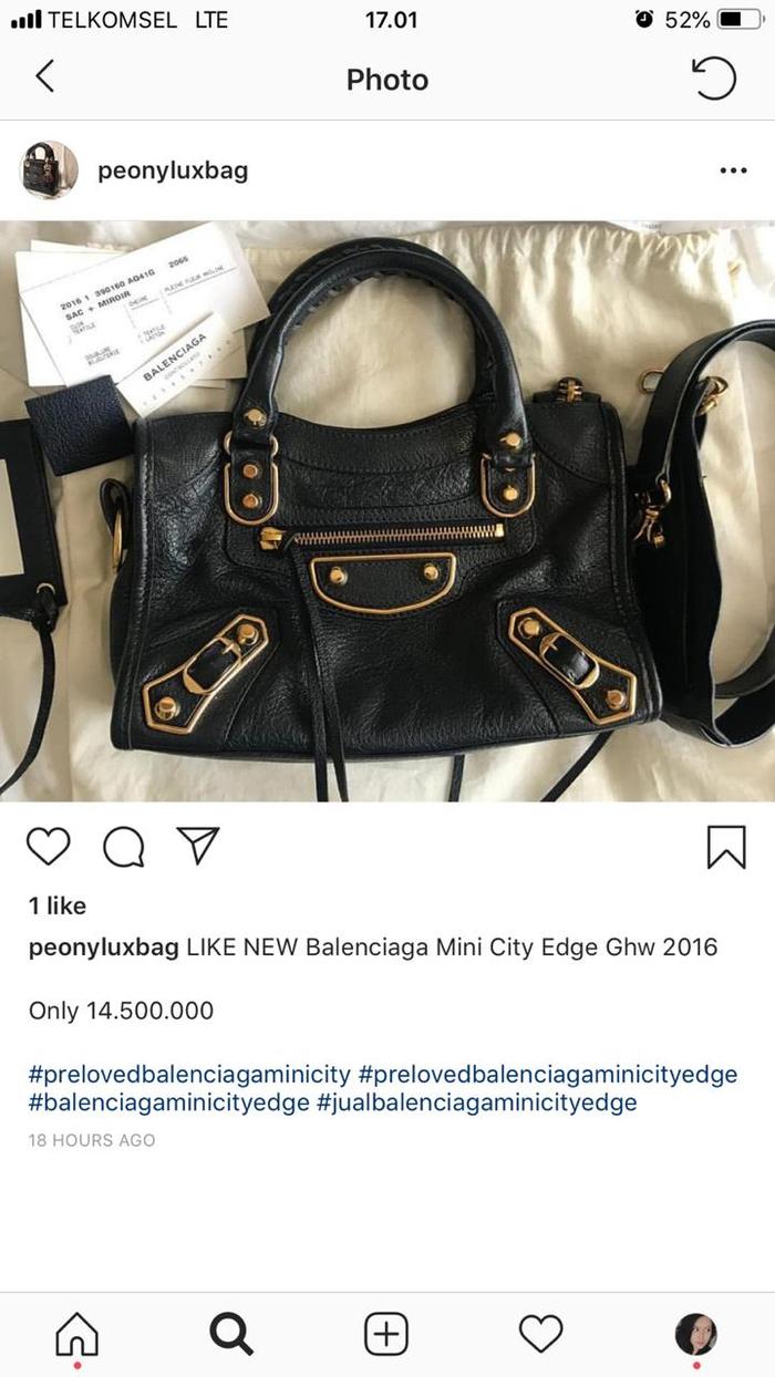 Preloved Balenciaga Mini City