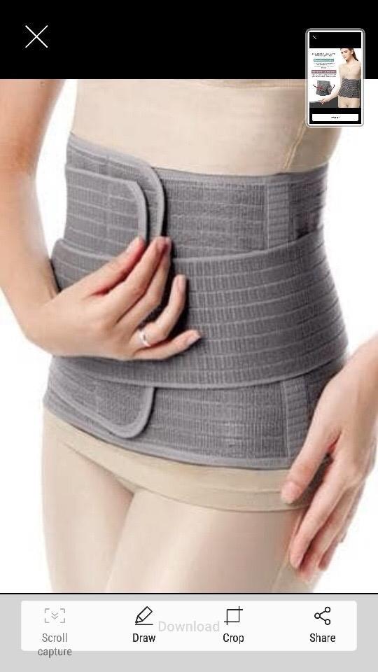 Mamaway bamboo korset - preloved Bellyband korset