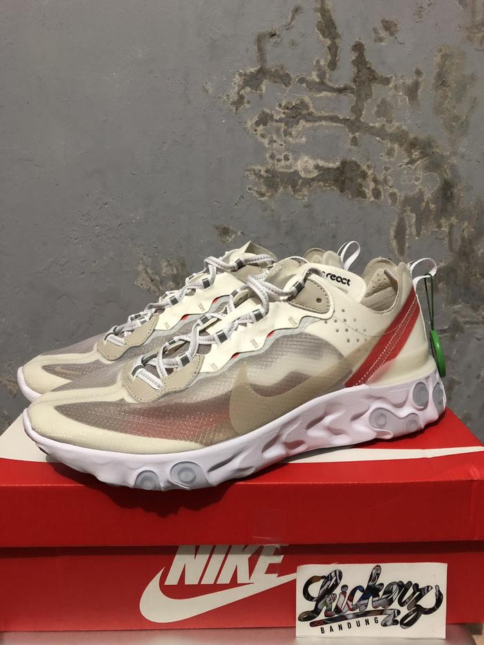 Nike React Element 87 Sail Light Bone ORIGINAL