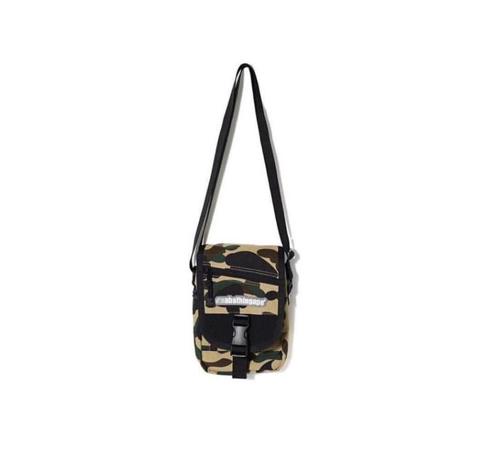 BAPE 1ST CAMO SHOULDER BAG TAS SELEMPANG AUTHENTIC RARE ORIGINAL
