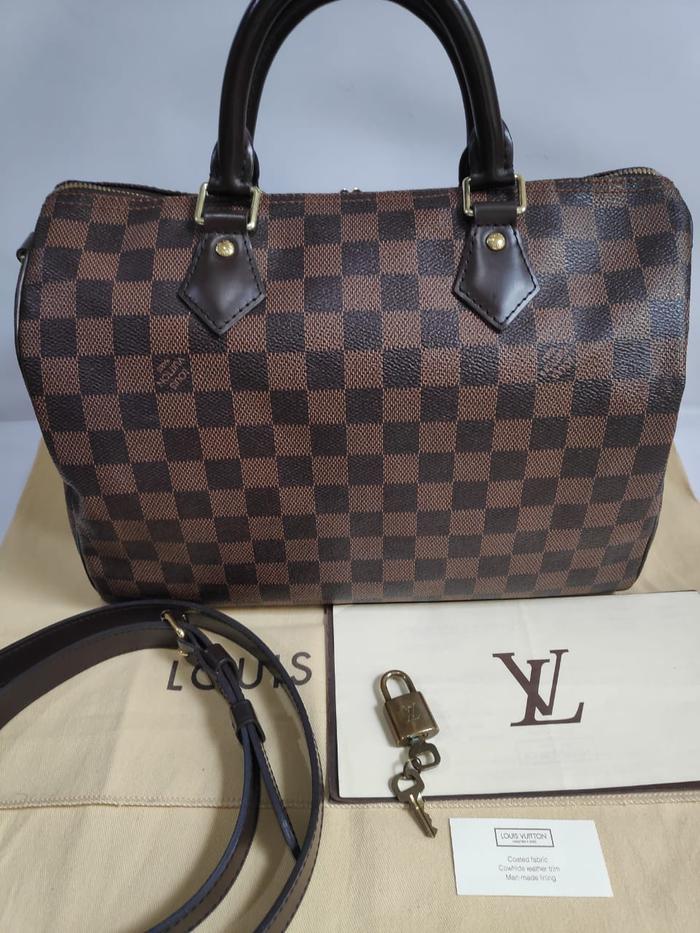 Preloved LV bandou 30 damier 2015