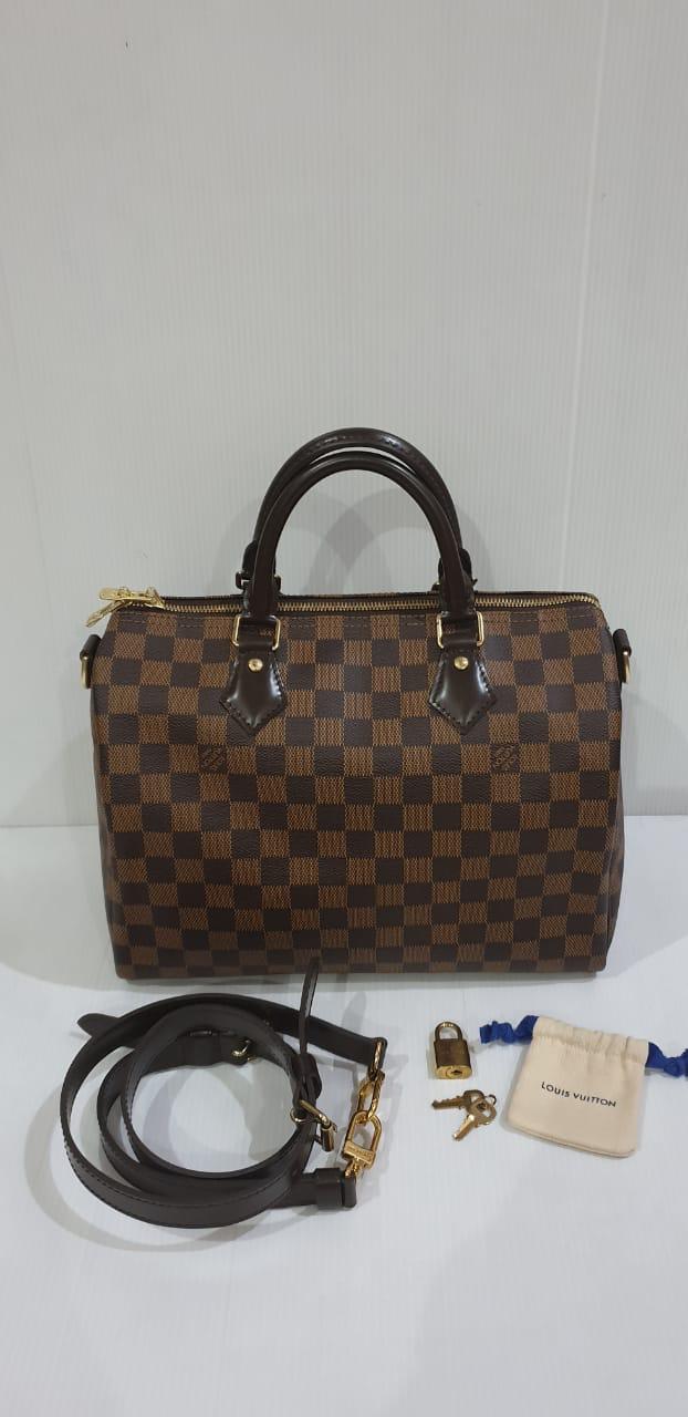 Preloved lv bandou 30 damier 2016