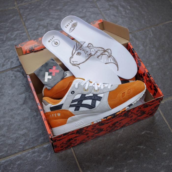 BEAMS x AFEW x ASICS GEL LYTE III - ORANGE KOI