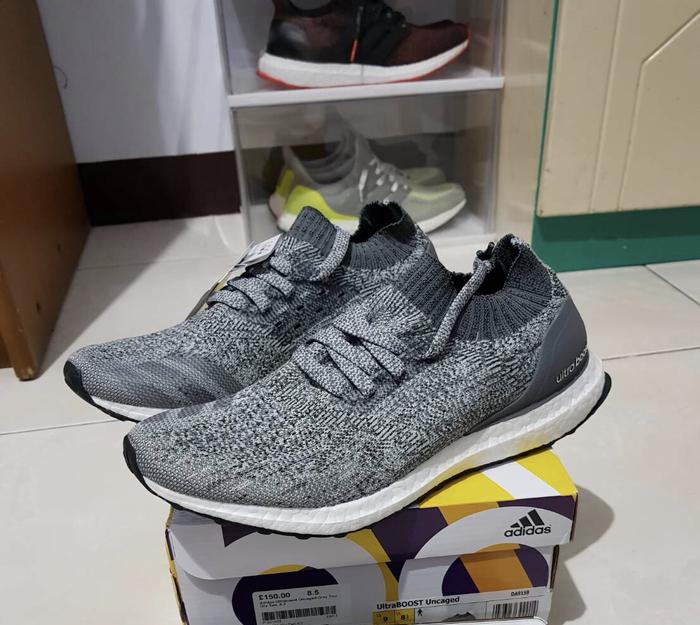 Ultraboost uncaged grey