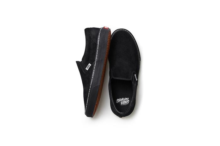Vans slip on x Sankuanz black