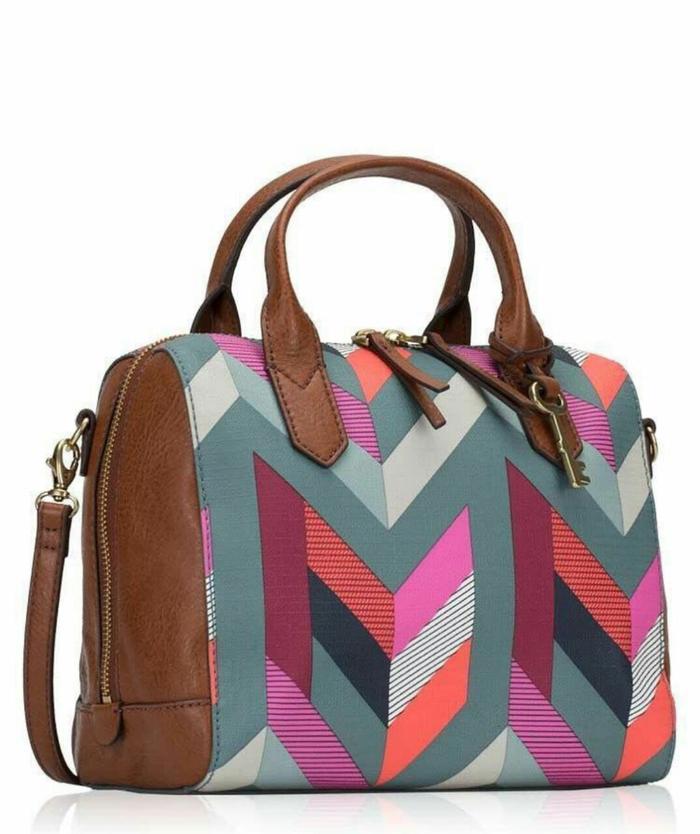 Fossil fiona satchel preloved