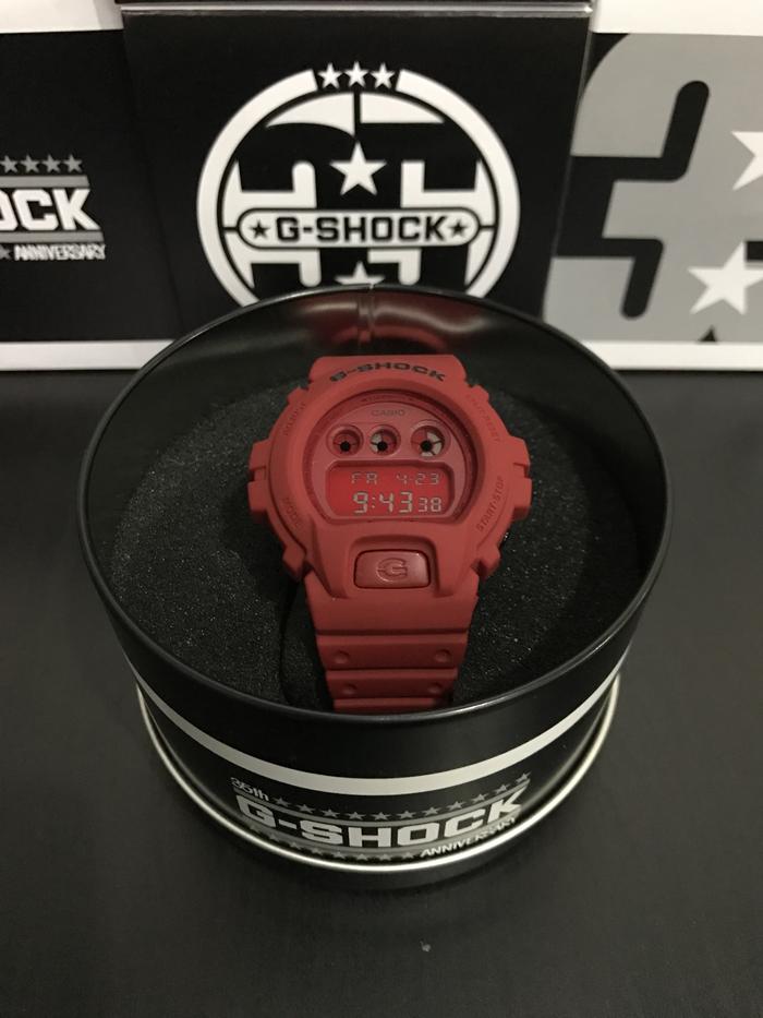 Casio Gshock Red Out DW 6935C-4 35th Aniversarry