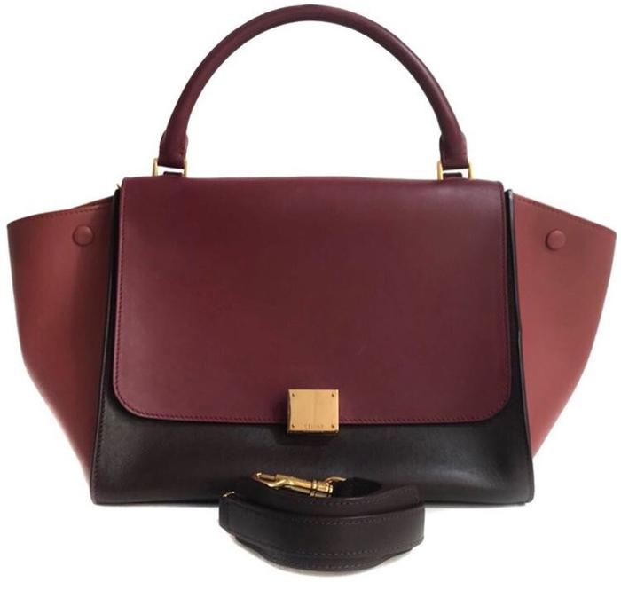 Preloved Celine Trapeze Medium Multicolor All leather 2013