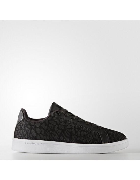 Adidas Women Neo Cloudfoam Advantage Clean Shoes Core Black Original