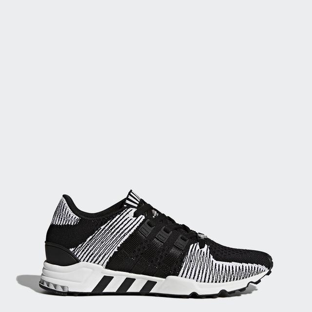 Adidas Men EQT Support RF Primeknit Shoes Black White Originals