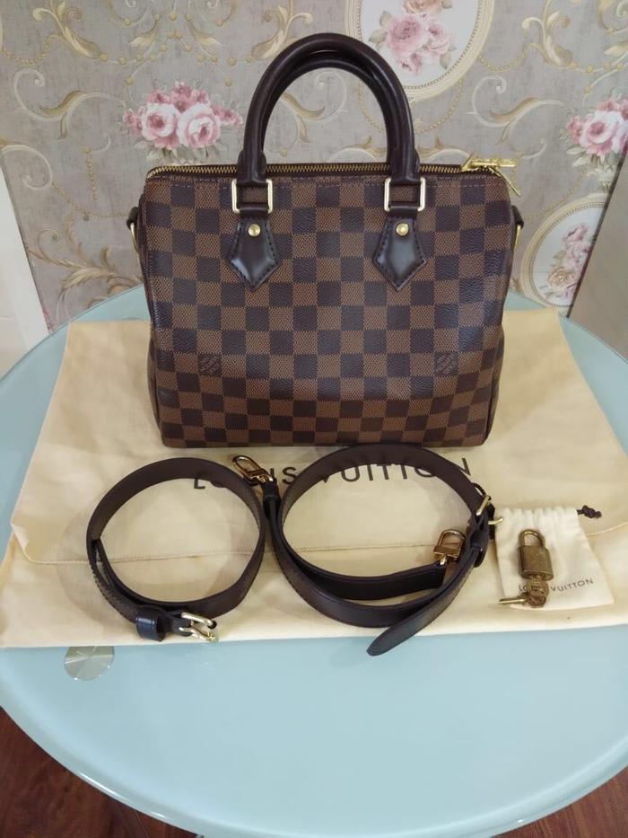 Preloved Louis Vuitton Bandou 25 Damier