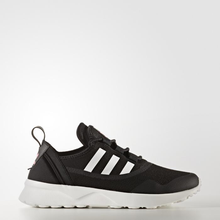 Adidas Women ZX Flux ADV Virtue Shoes Black White Originals