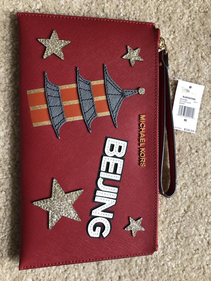 NWT Michael Kors Large Wristlet