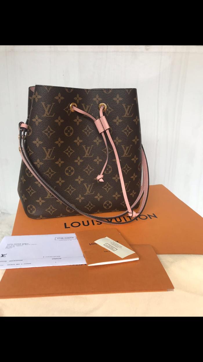 Preloved Louis Vuitton Neonoe pink