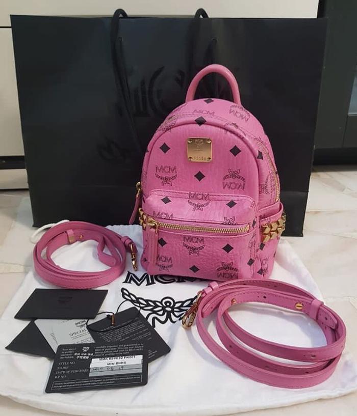 Preloved Like New MCM Bebeboo Minibackpack