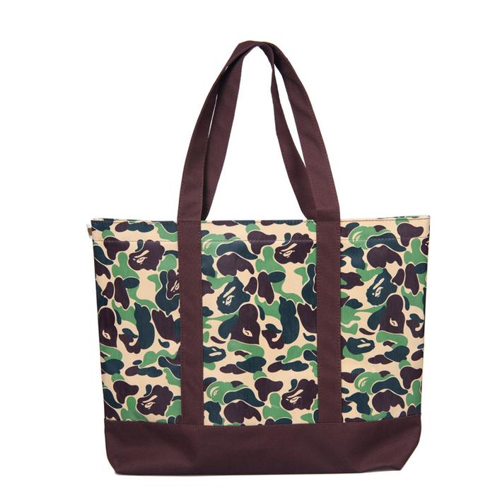 Bape tote bag camo
