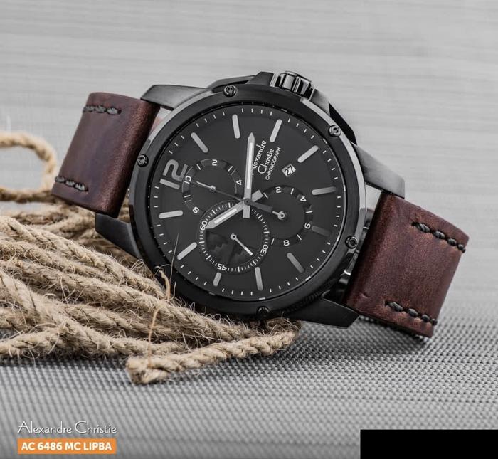 Alexandre Christie AC 6486 MC black brown
