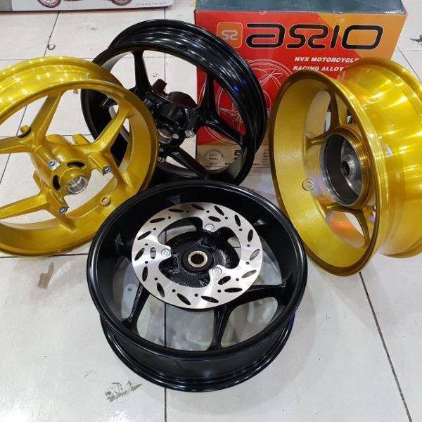 Velg axio aerox double disc velg racing aerox155 nvx AXIO tapak lebar