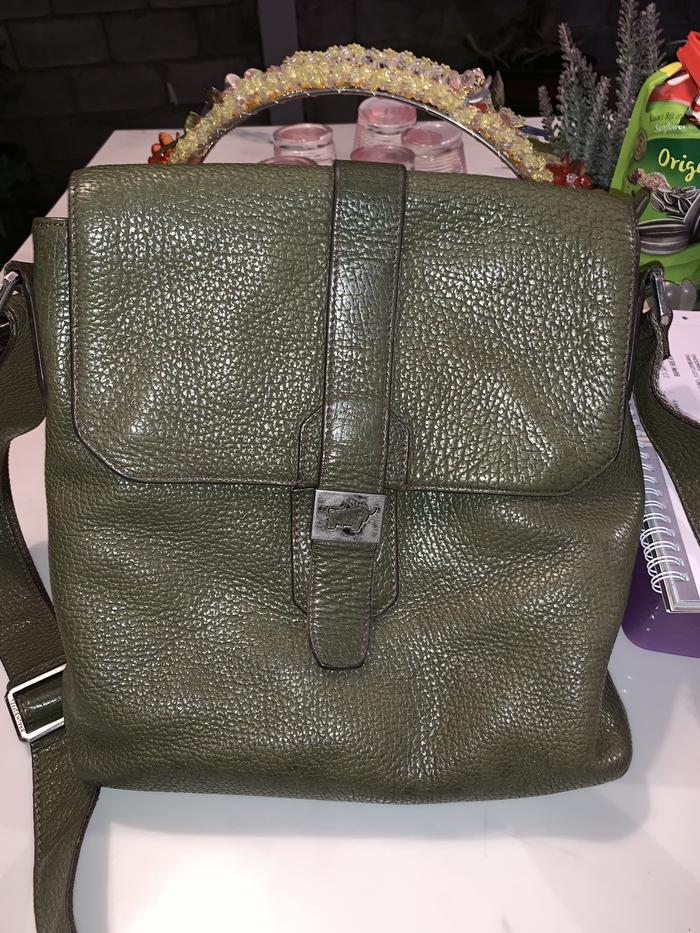 Second Braun Buffel bag olive green limited edition