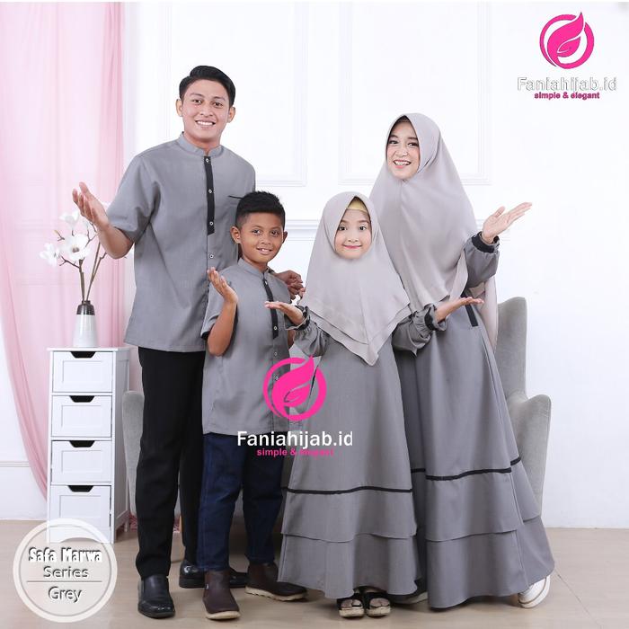 Sarimbit Safa Marwa Dress Fania Hijab