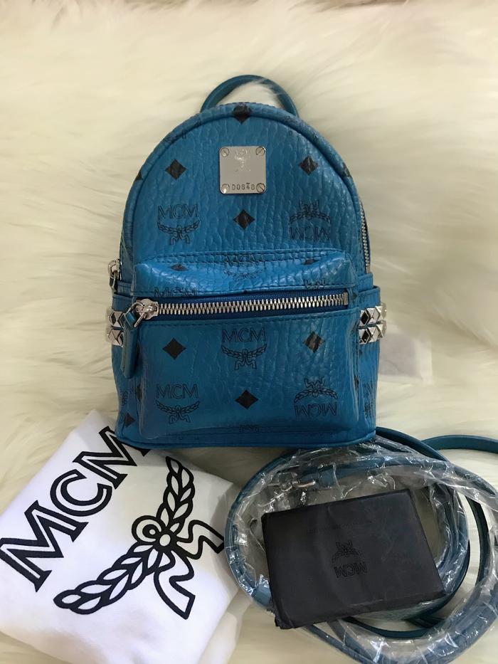 Sale!!! MCM Bebeboo authentic preloved blue .. nego dicoba ya..