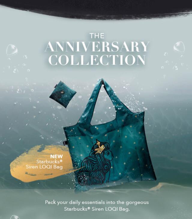 Starbucks LOQI Tote Bag Siren Anniversary Edition