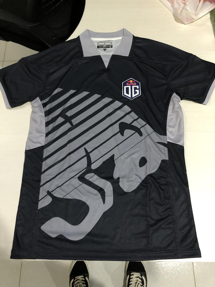 Jersey Pro player dota 2 OG TI 2018 & 2019 Original website OG size S