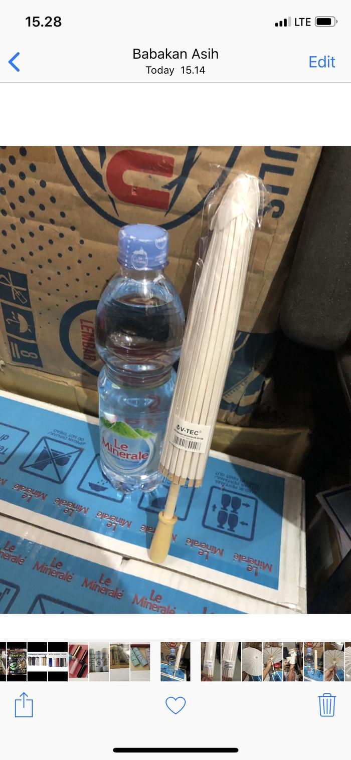 Payung 20 cm kertas prakarya